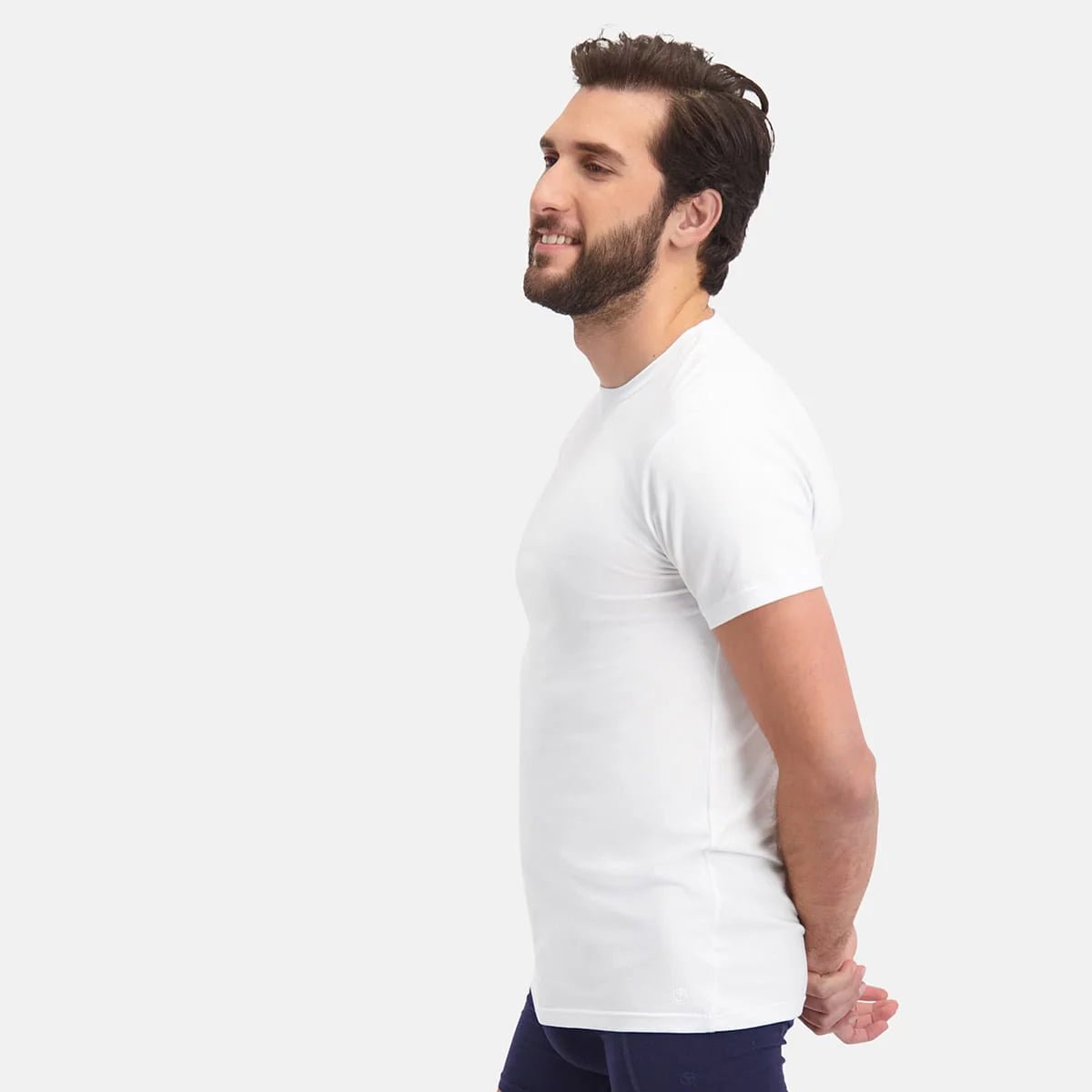 Bamboo Basics Bamboe T-Shirt Heren Ronde Hals 2-Pack Ruben kopen met ecocheques | ecochequesonline.be
