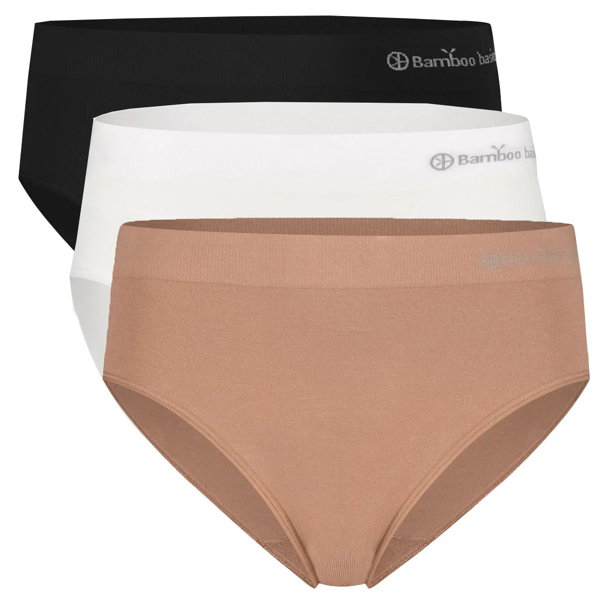 Bamboo Basics Bamboe Slip Dames Naadloos 3-Pack Belle