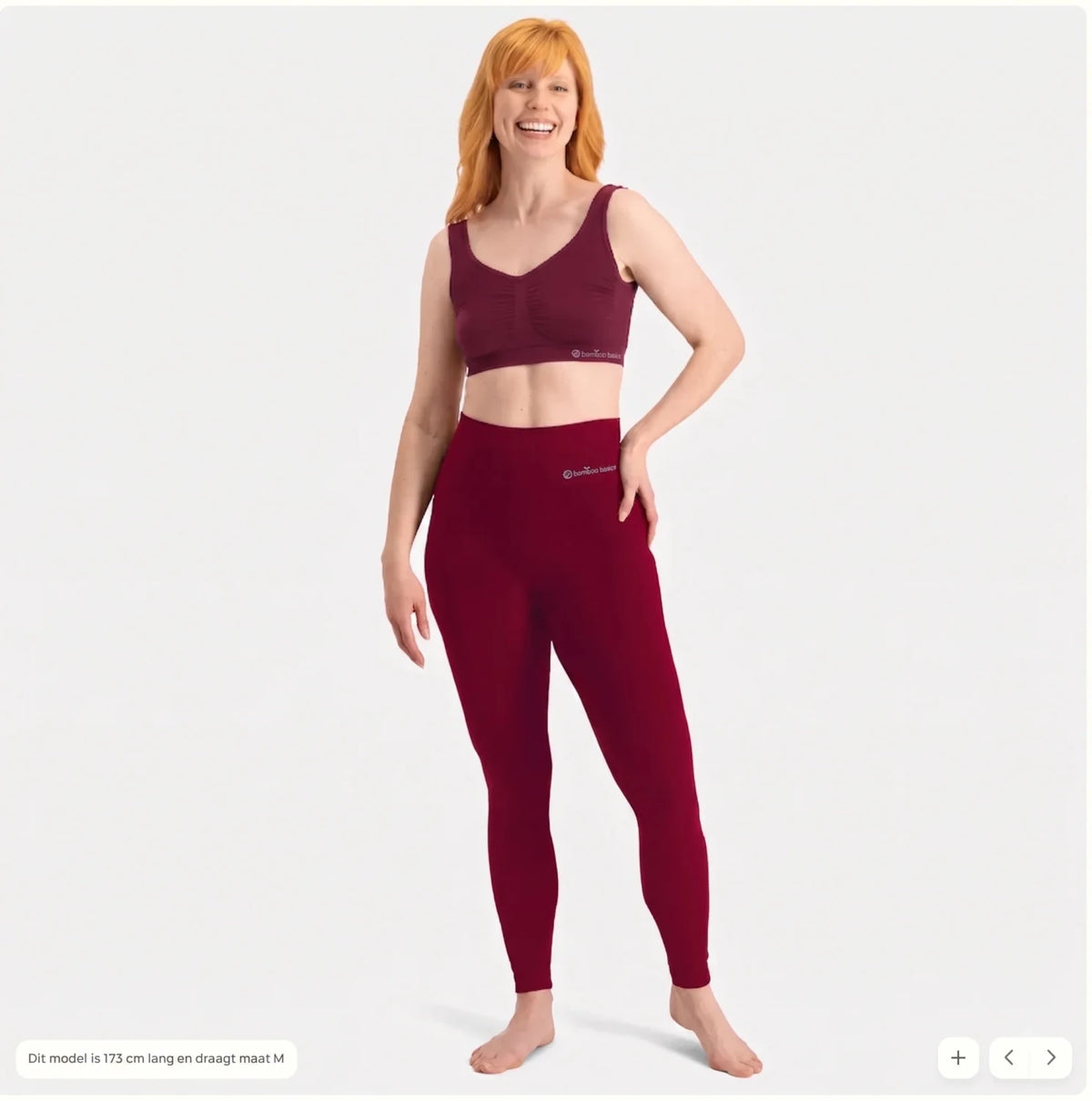 Bamboo Basics Naadloze Bamboe Legging Dames kopen met ecocheques | ecochequesonline.be