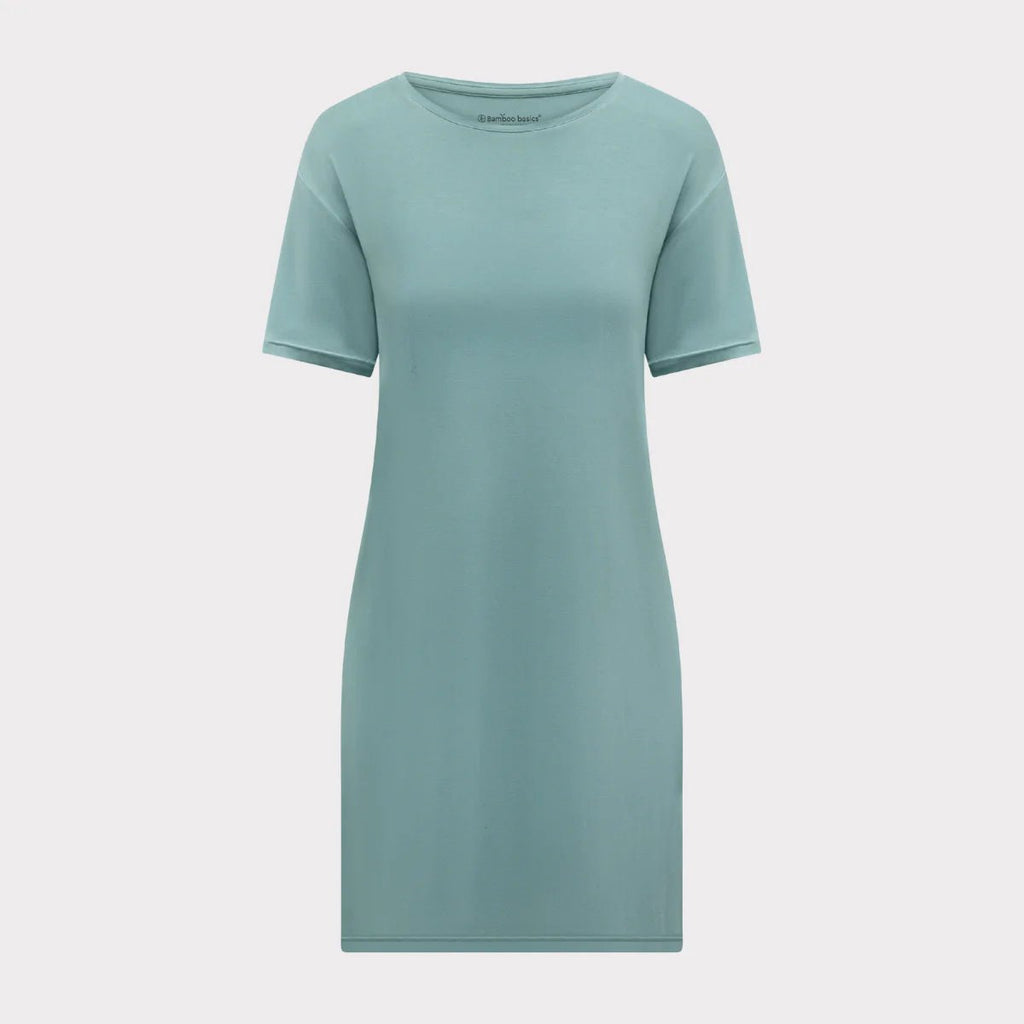 Bamboo Basics Zachte Bamboe nachtjapon Dames Nora kopen met ecocheques | ecochequesonline.be