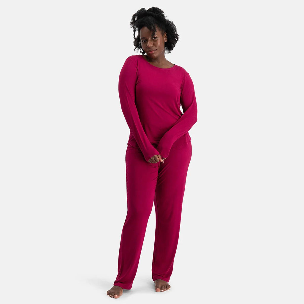 Bamboo Basics Zachte Bamboe Pyjama Dames Nina kopen met ecocheques | ecochequesonline.be