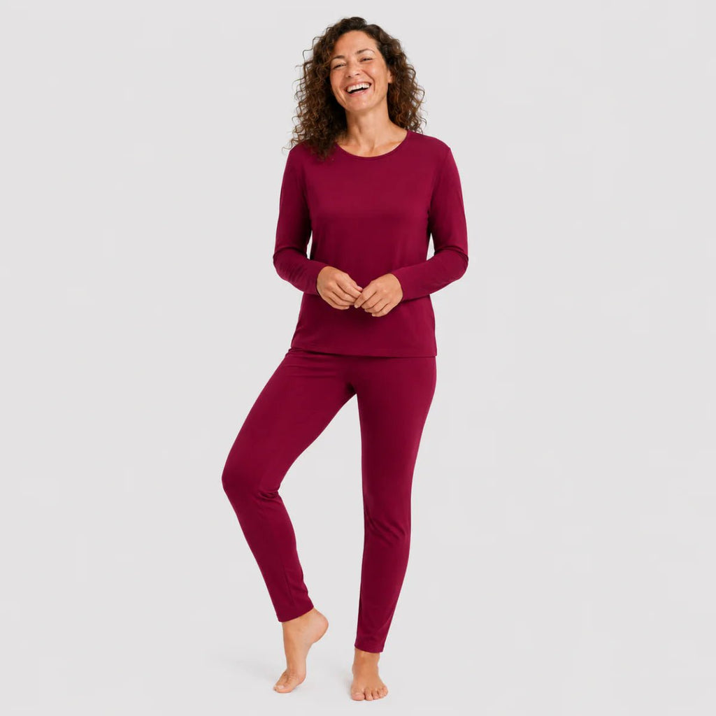 Bamboo Basics Zachte Bamboe Pyjama Dames Nina kopen met ecocheques | ecochequesonline.be