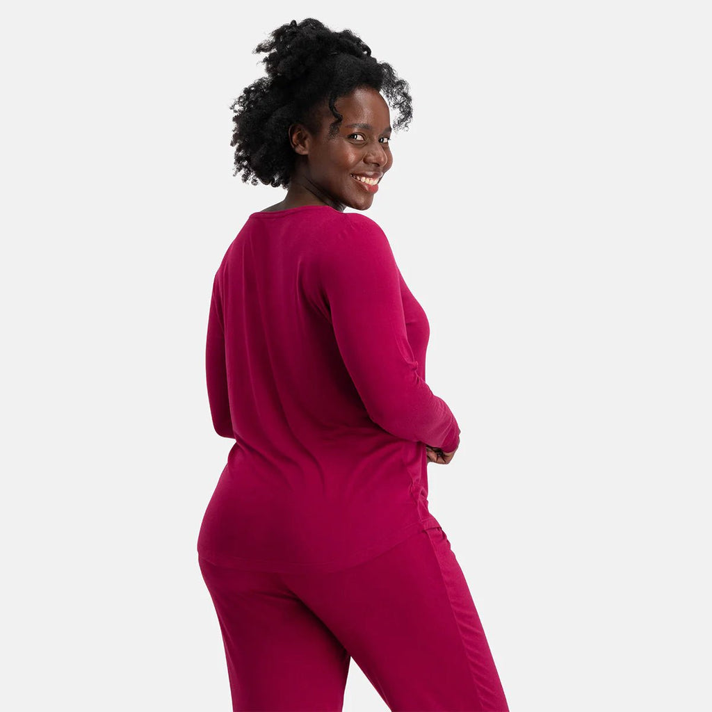 Bamboo Basics Zachte Bamboe Pyjama Dames Nina kopen met ecocheques | ecochequesonline.be