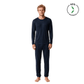 Bamboo Basics Zachte Bamboe Pyjama Heren Lange Mouw Nino kopen met ecocheques | ecochequesonline.be