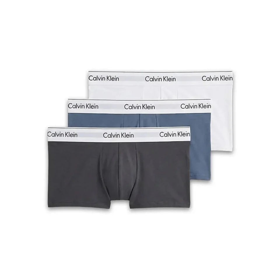 Calvin Klein 3-Pack Boxershorts Bio-Katoen Low Rise Trunks kopen met ecocheques | ecochequesonline.be
