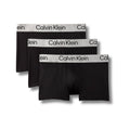 Calvin Klein 3-Pack Boxershorts Trunk Zwart kopen met ecocheques | ecochequesonline.be