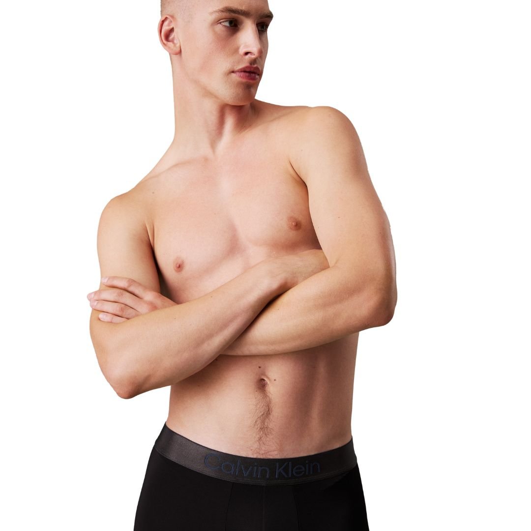 Calvin Klein 3-Pack Boxershorts Trunk Zwart kopen met ecocheques | ecochequesonline.be