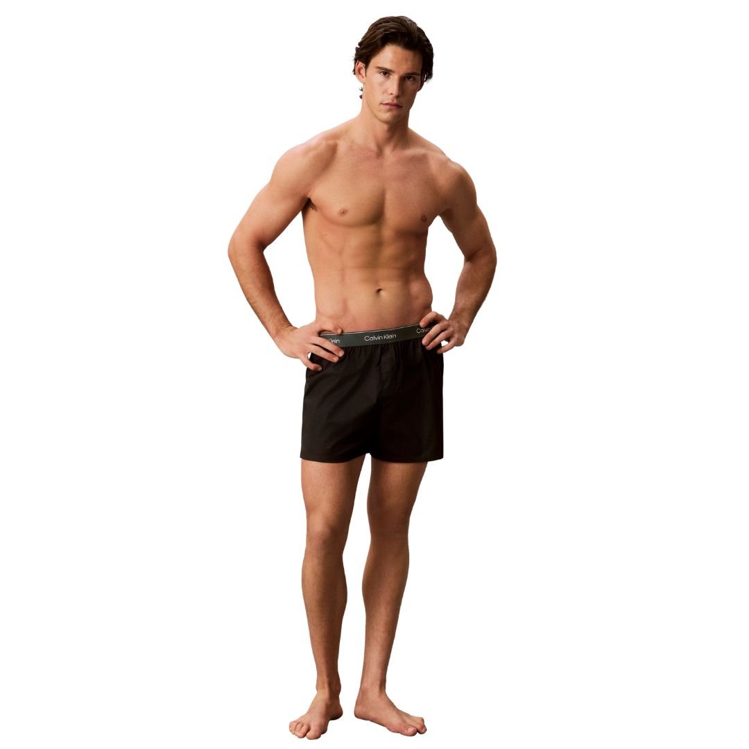 Calvin Klein 3-Pack Losse Boxershorts Zwart kopen met ecocheques | ecochequesonline.be