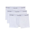 Calvin Klein 3-Pack Boxershorts Bio-Katoen Wit