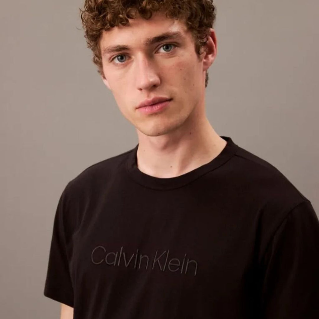 Calvin Klein T-Shirt Heren Logo kopen met ecocheques | ecochequesonline.be