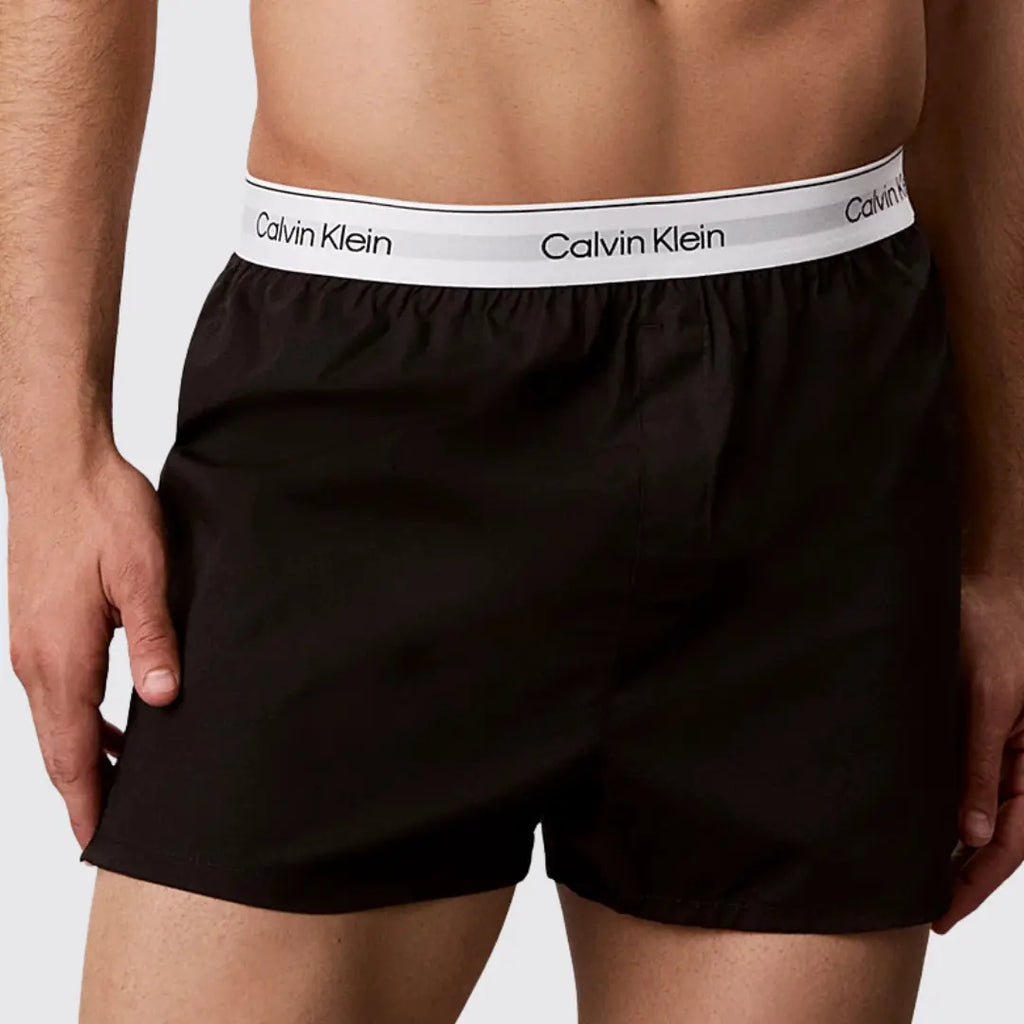Calvin Klein 3-Pack Losse Boxershorts Zwart