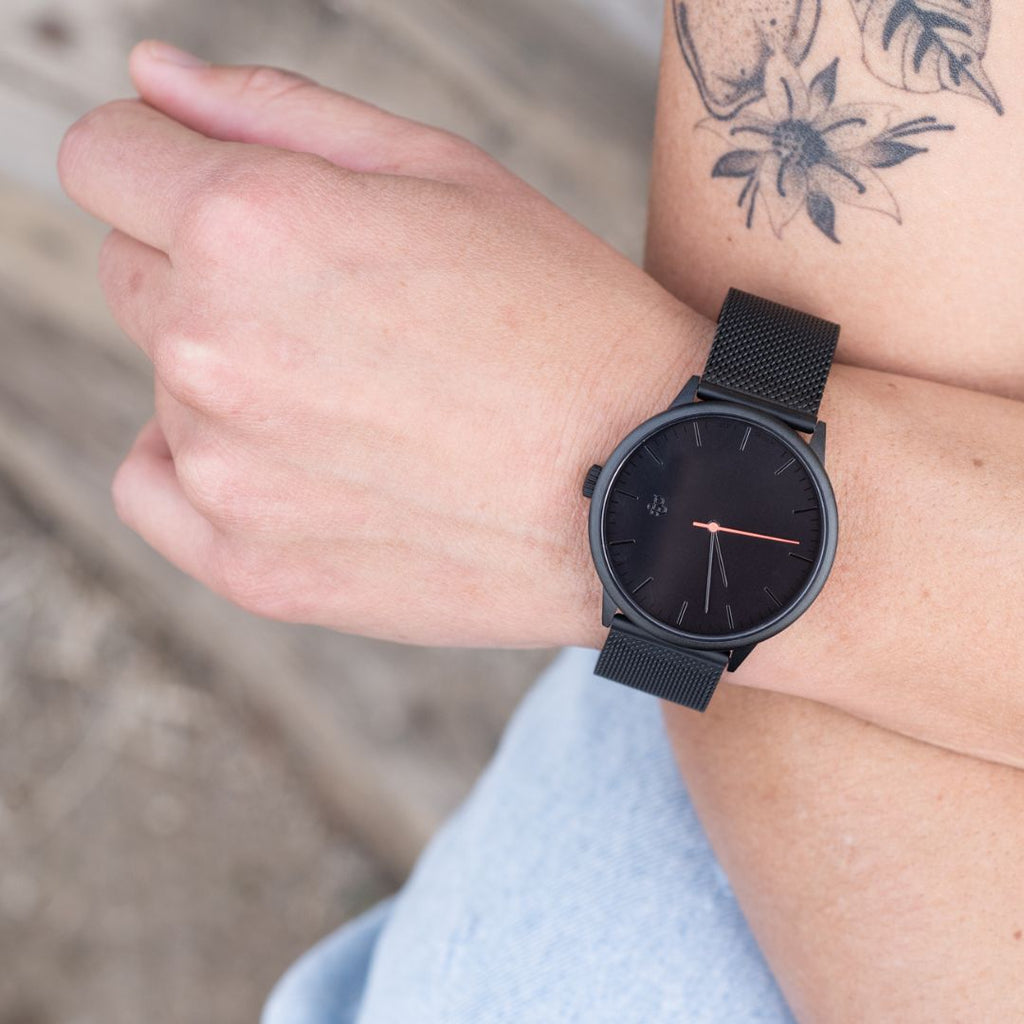 CHPO Horloge - Nando Hamburg Zwart kopen met ecocheques | ecochequesonline.be