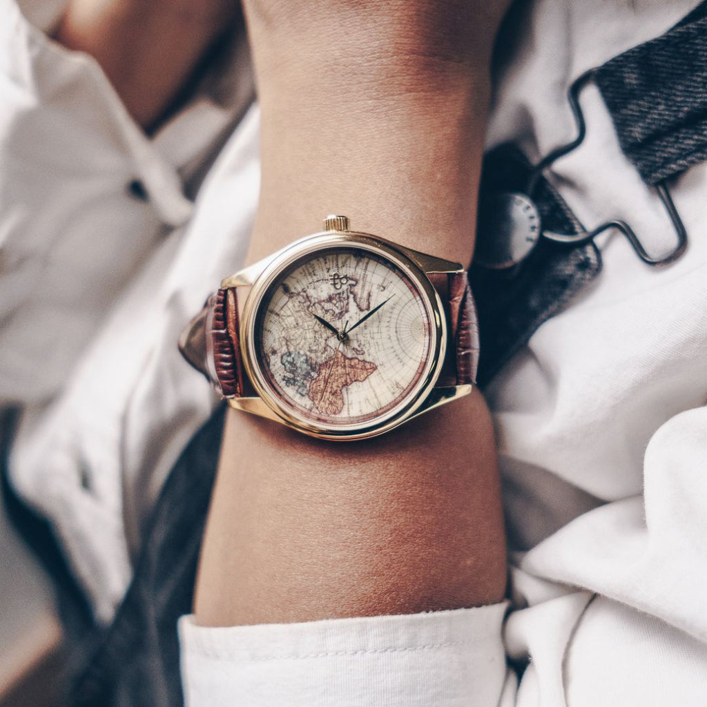 CHPO Horloge - Vintage Gold kopen met ecocheques | ecochequesonline.be