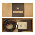 Giftbox Broeksriem & Bamboe sokken - Bruin kopen met ecocheques | ecochequesonline.be
