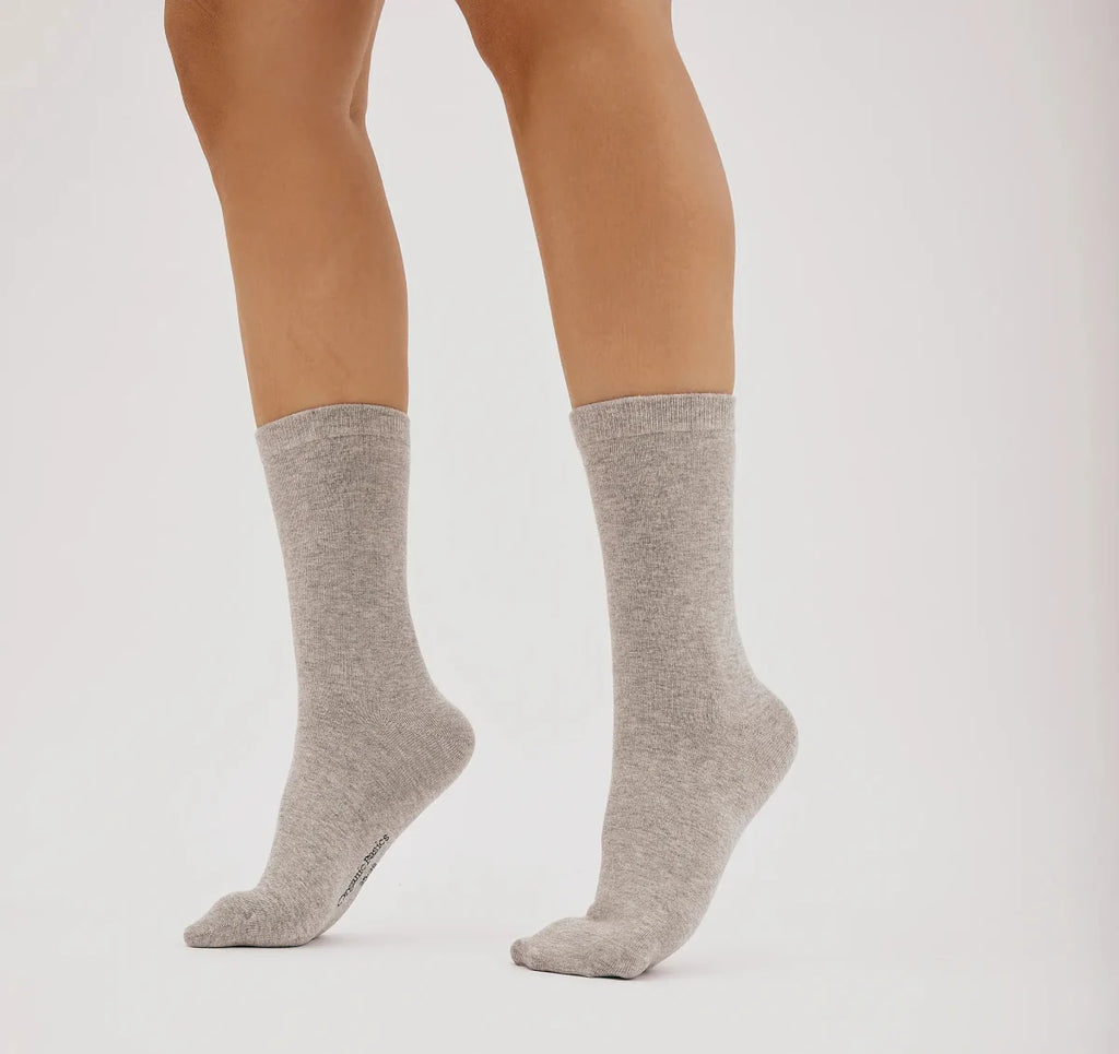 Katoenen Sokken - Core Crew Socks 3 - pack | Organic Basics - Socks - Organic Basics - underly