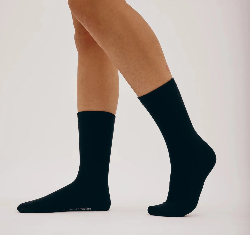 Katoenen Sokken - Core Crew Socks 3 - pack | Organic Basics - Socks - Organic Basics - underly