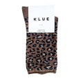 Klue Glittersokken Bamboe - Leopard kopen met ecocheques | ecochequesonline.be