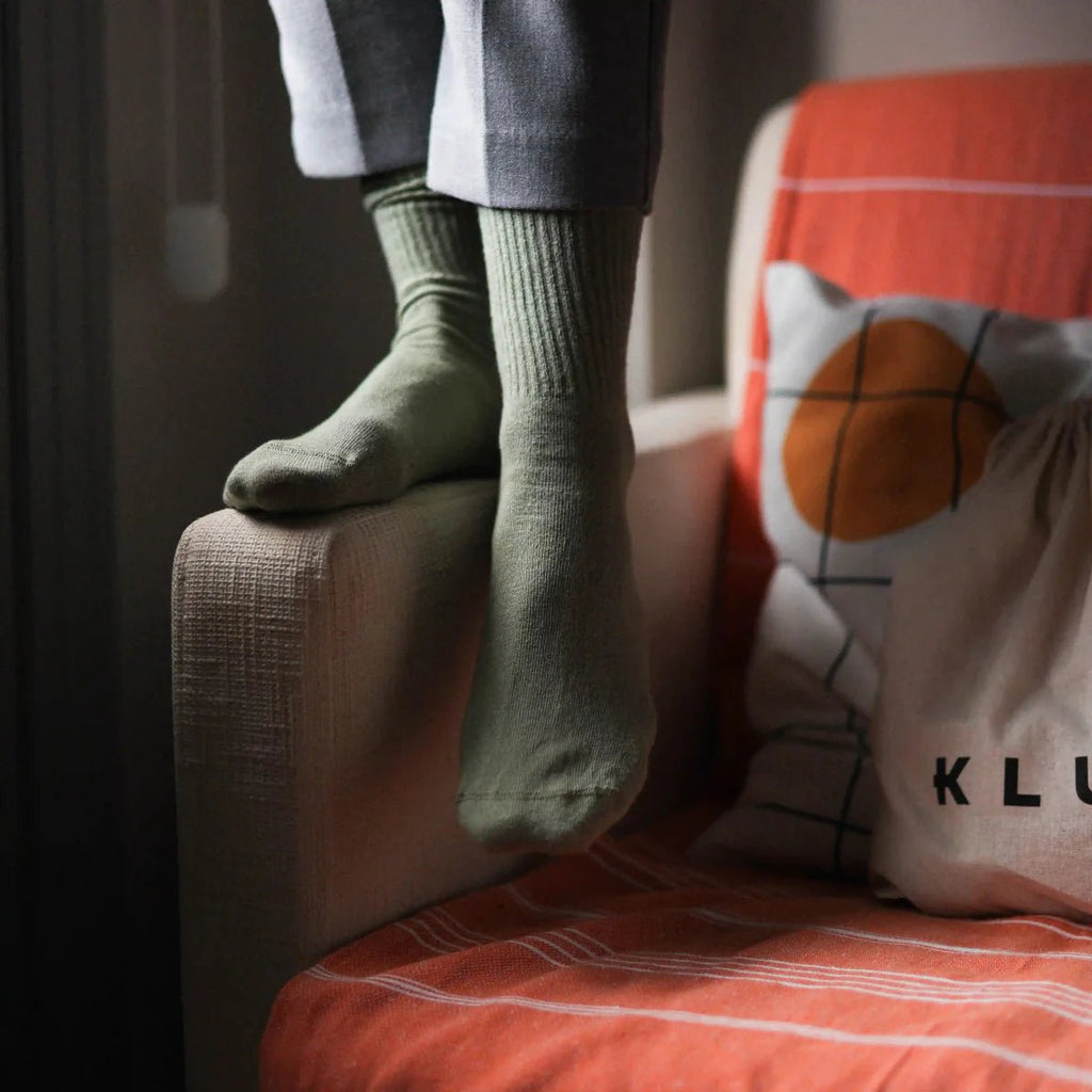 KLUE Sportsokken Biologisch Katoen - Effen kopen met ecocheques | ecochequesonline.be