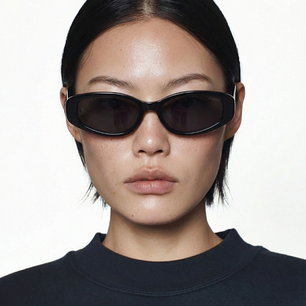 Komono Zonnebril - Emery Black kopen met ecocheques | ecochequesonline.be