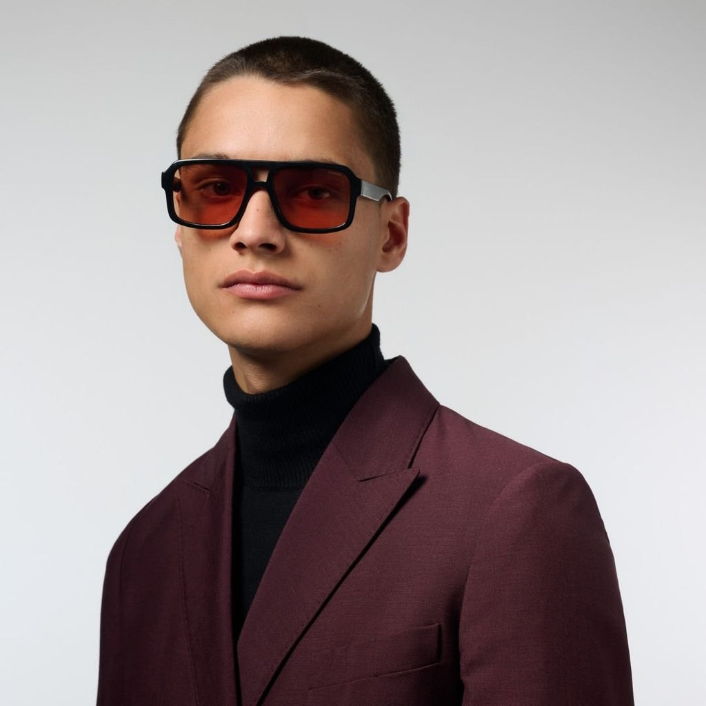 Komono Zonnebril - Falcon Black Sunset kopen met ecocheques | ecochequesonline.be