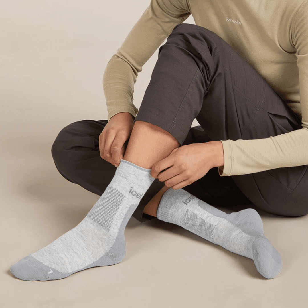 Merinowol Wandelsokken Dames Medium Demping Hike+ | Icebreaker - Socks - Icebreaker - underly