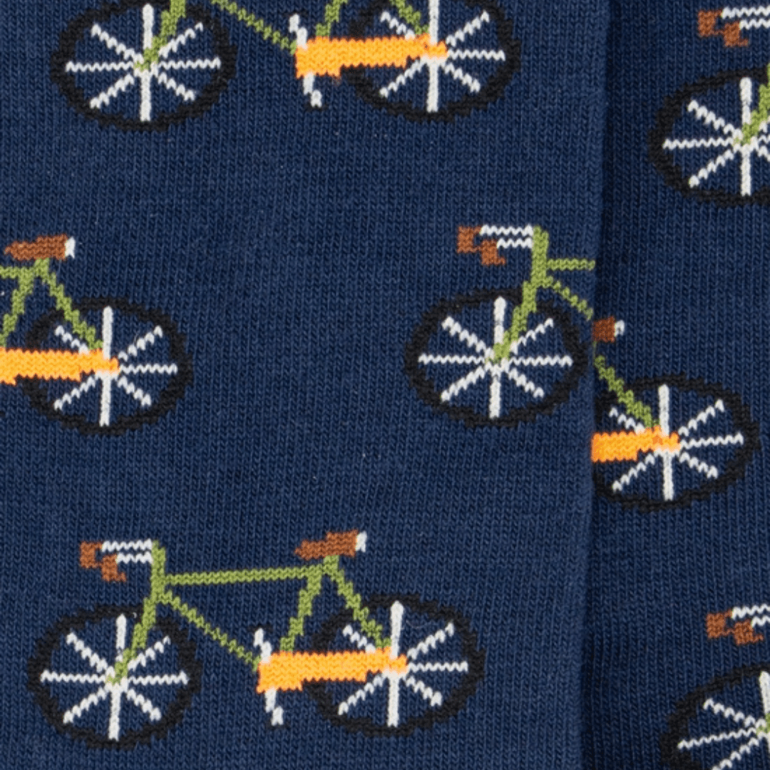 Printsokken Organisch Katoen Bicycles | Alfredo Gonzales - Socks - Alfredo Gonzales - underly