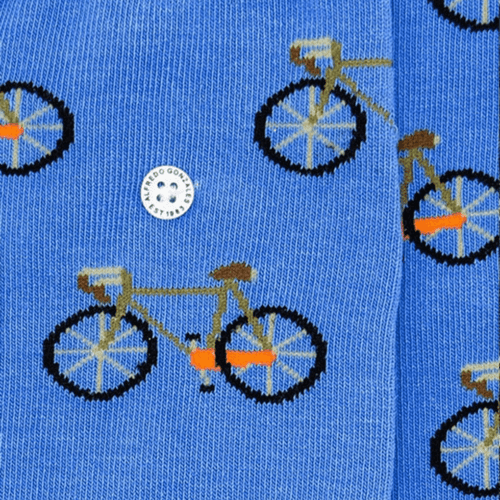 Printsokken Organisch Katoen Bicycles | Alfredo Gonzales - Socks - Alfredo Gonzales - underly