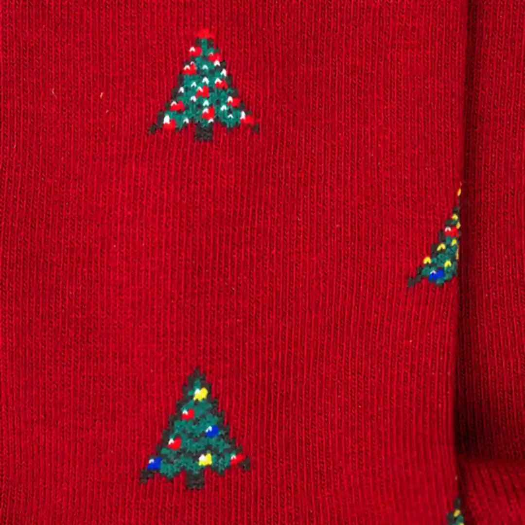 Printsokken Organisch Katoen Christmas Trees | Alfredo Gonzales - Socks - Alfredo Gonzales - underly
