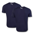 PUMA T-shirts 2-Pack Heren Donkerblauw kopen met ecocheques | ecochequesonline.be