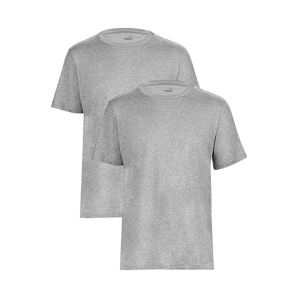 PUMA T-shirts 2-Pack Heren Grijs kopen met ecocheques | ecochequesonline.be