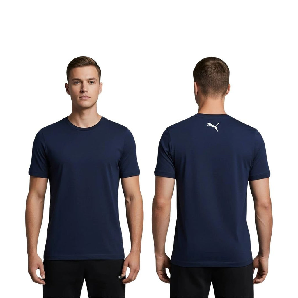 PUMA T-shirts 3-Pack Heren Donkerblauw kopen met ecocheques | ecochequesonline.be
