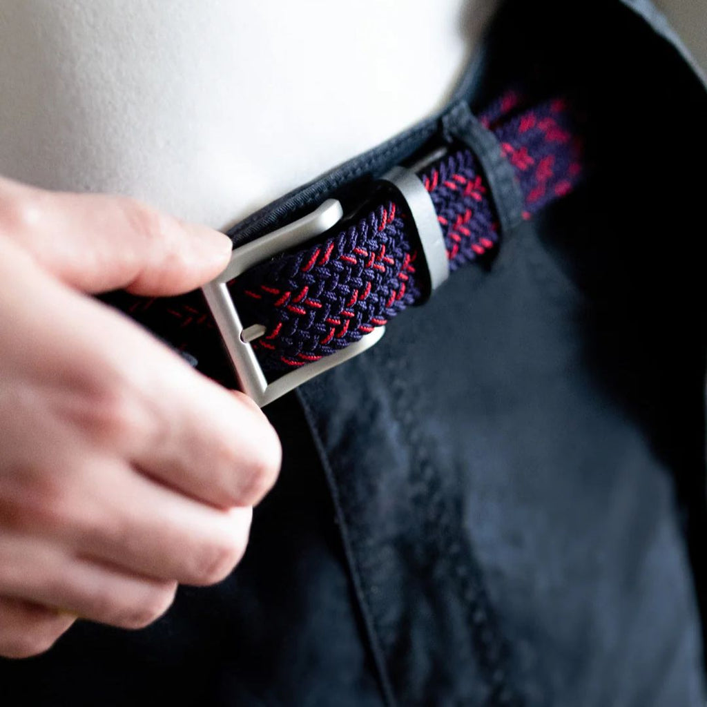Stretch Broeksriem Blauw Robbie 2.0 - Slopes&Town kopen met ecocheques | ecochequesonline.be