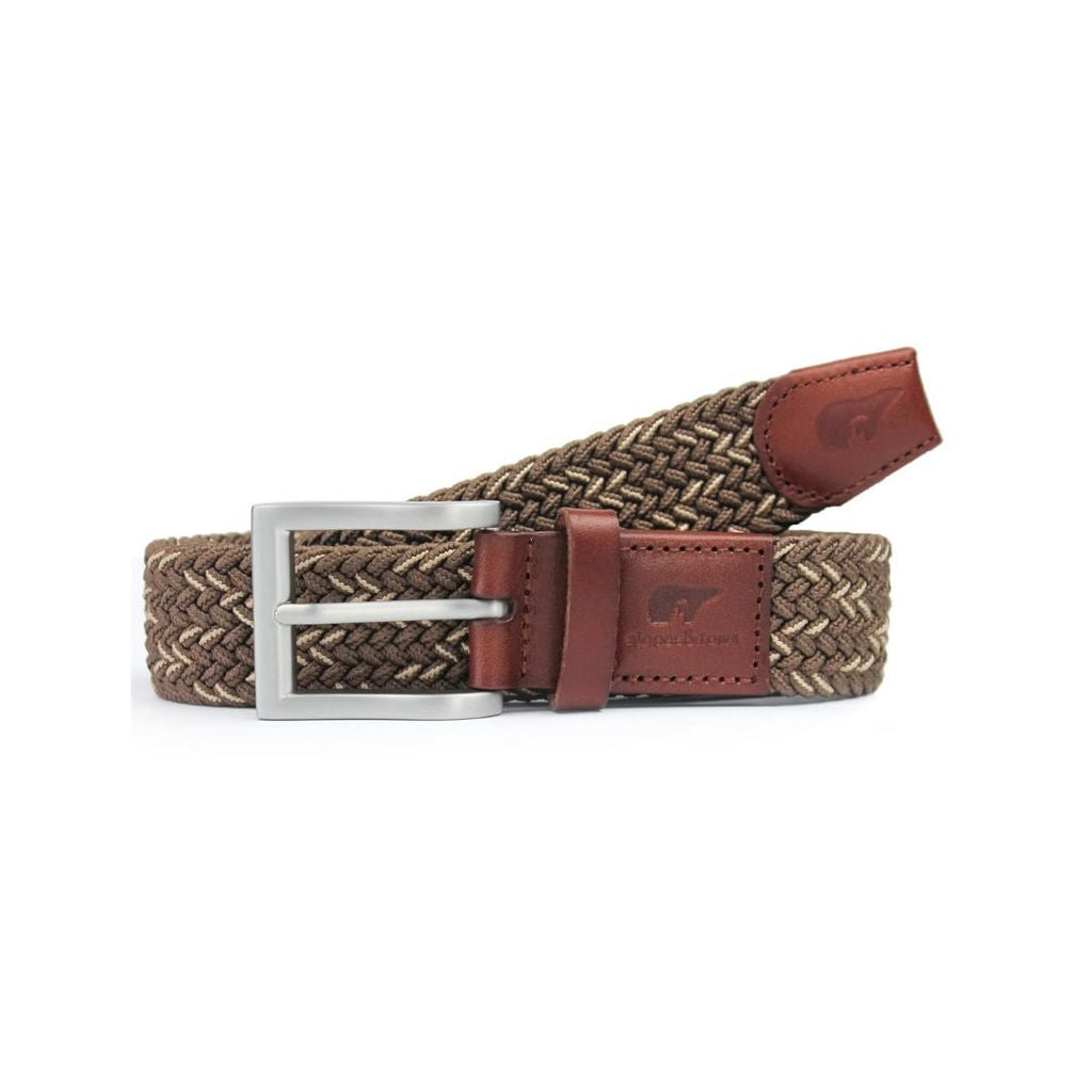 Stretch Broeksriem Bruin Lucas - Slopes&Town kopen met ecocheques | ecochequesonline.be