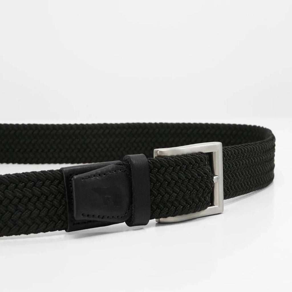 Stretch Broeksriem Zwart Virgil - Slopes&Town kopen met ecocheques | ecochequesonline.be